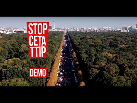 Groß-Demos: Am 17.9. sagen Hunderttausende Nein zu TTIP und CETA