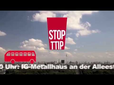 Bochum: Am 10.10. gegen TTIP &amp; CETA in Berlin