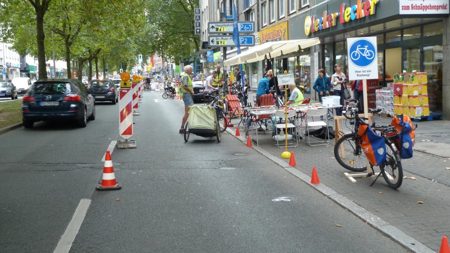 bochum wo oarken auto mit fahrrad