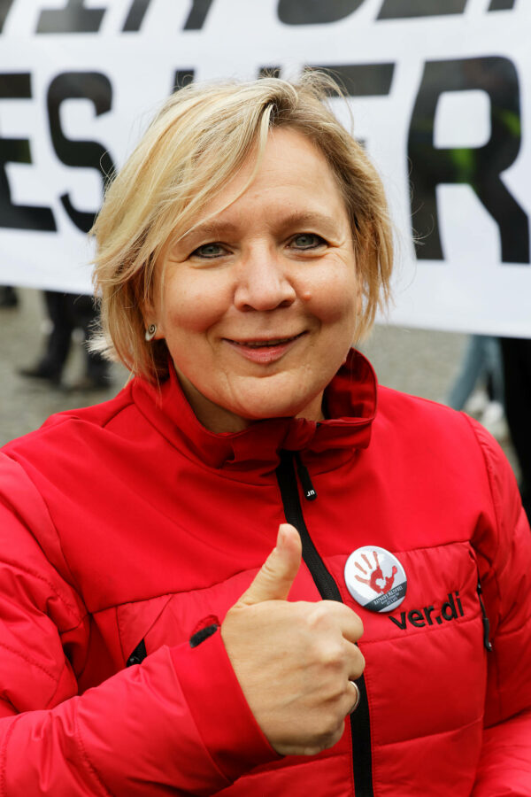 Birgit Sperner, stellv. ver.di Landesbezirksleiterin