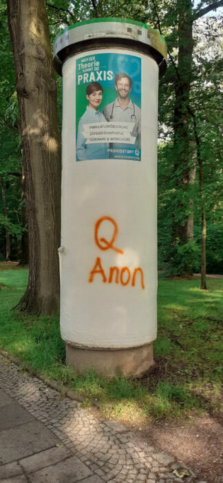 Q Anon in Bochum