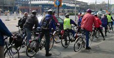 critical mass startet in Bochum