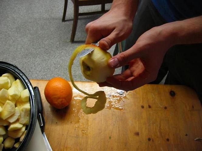 appel beim schaelen
