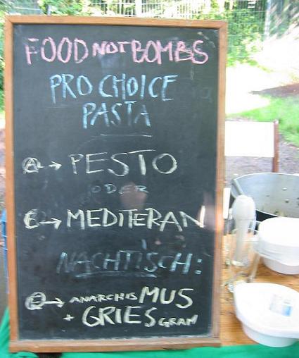 werbetafel pro choice pasta