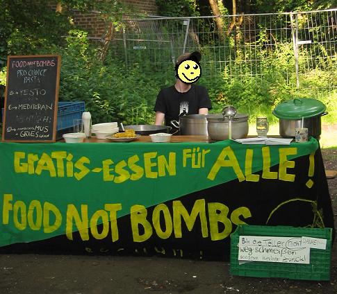 stand mit transpi